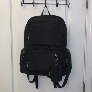 Madden Girl Black Nylon Backpack
